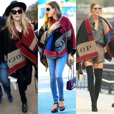 burberry poncho 2016|how to wear burberry poncho.